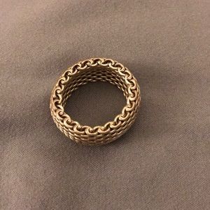 Tiffany mesh ring
